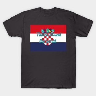 Travel Around the World - Croatia T-Shirt